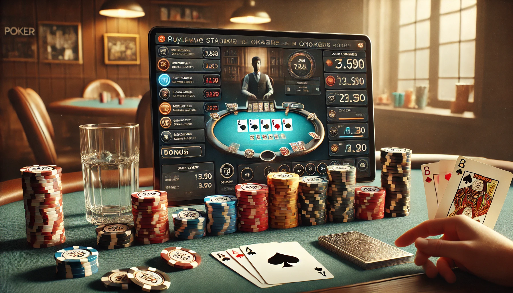 Рублевые ставки в онлайн-покере: как приступить к игре?