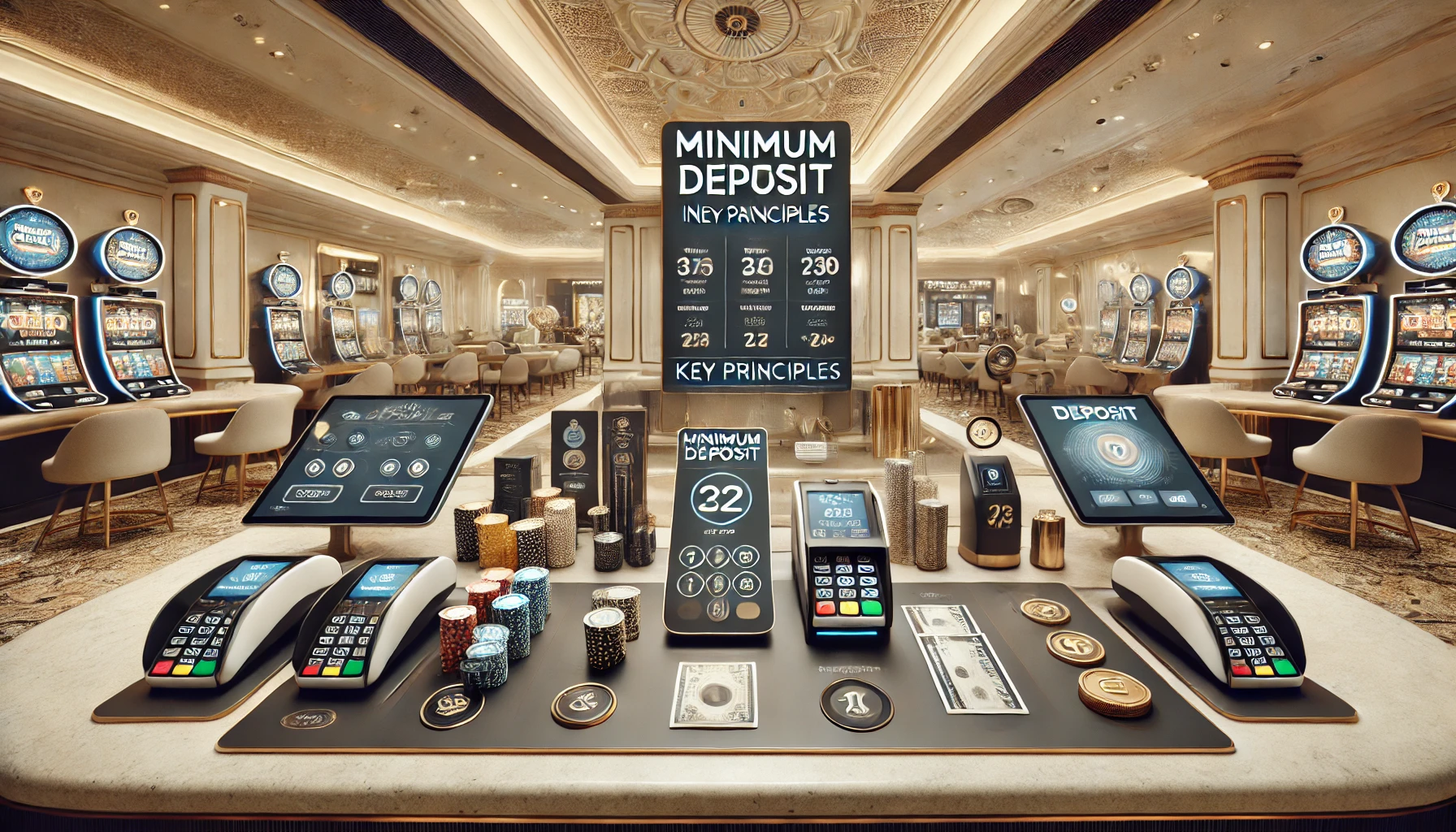 Минимальное пополнение в казино: главные принципы